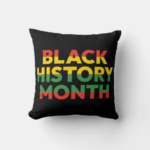 Black History Month Pillow