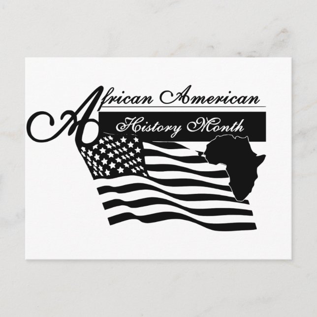 Black History Month Postcard (Front)