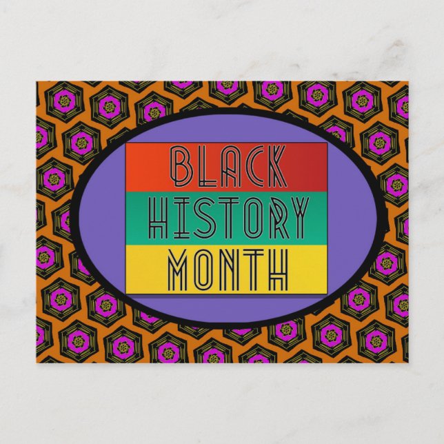 Black History Month Postcard (Front)