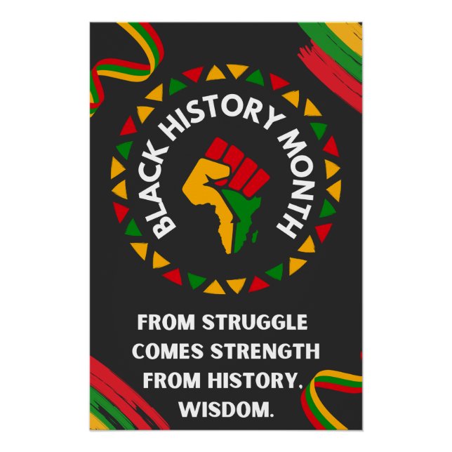 Black History Month Poster (Front)