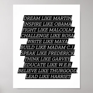 Black History Month Poster