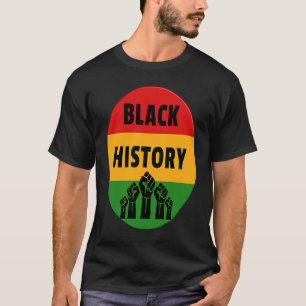 Black History Month Power Fist Group T-Shirt