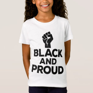 Black History Month Power Gift Women Men Kids T-Shirt