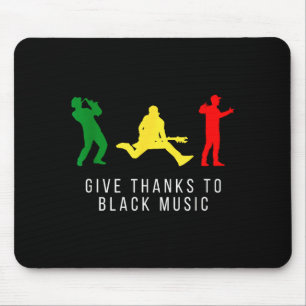 Black History Month Pride African American Melanin Mouse Mat