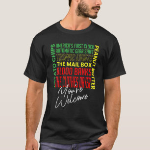 Black History Month - Pride African Inventors T-Shirt