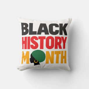 Black History Month Pride Cultural Heritage Cushion