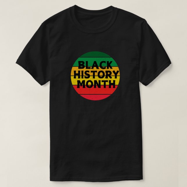 Black History Month Pride Men T-Shirt (Design Front)