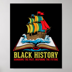 Black History Month Proud African American Culture Poster
