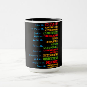 Black History Month Quotes - African American Hero Mug