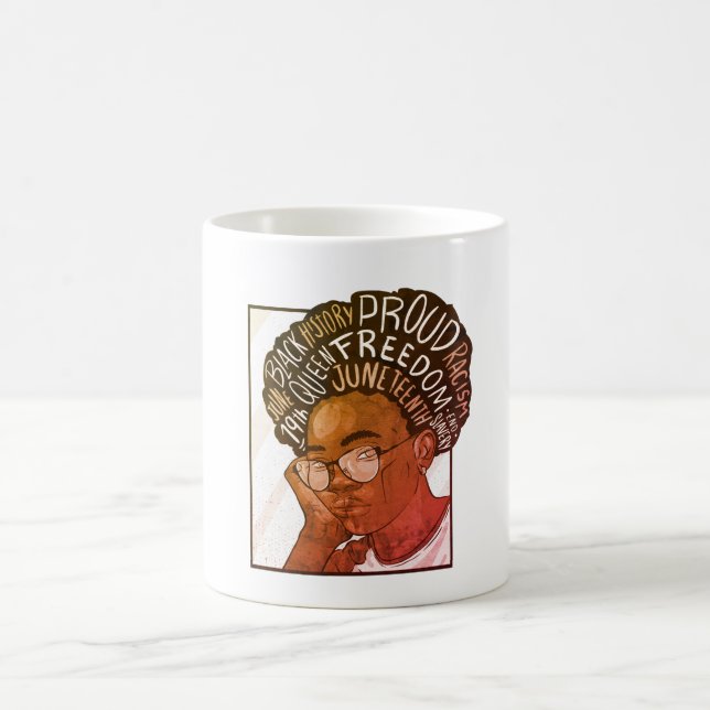 Black History Month Quotes - African Woman Sayings Coffee Mug (Center)