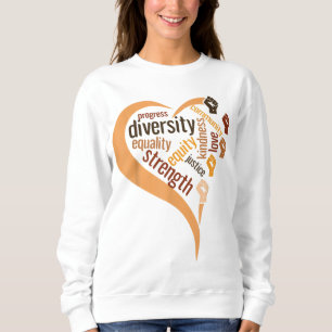 Black History Month Racial Diversity Justice Equal Sweatshirt