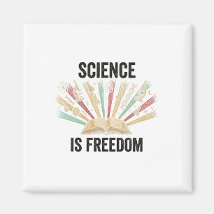 Black History Month Science Is Freedom African Roo Magnet