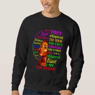Black History Month Shirt African Woman Afro I Am