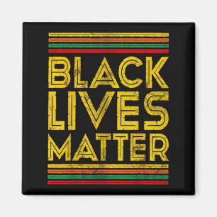 Black History Month Shirt Black Lives Matter Magnet