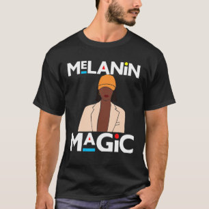 Black History Month Sista Melanin Magic Women Aunt T-Shirt