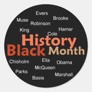 BLACK HISTORY MONTH Sticker