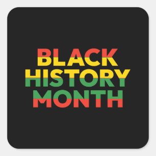 Black History Month Sticker
