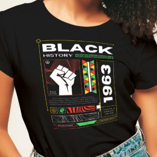 Black History Month Streetwear Brutalism T-Shirt
