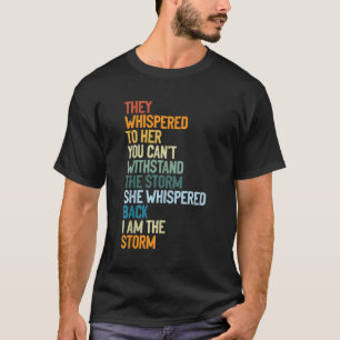 Black History Month Strong Black Woman I Am The St T-Shirt