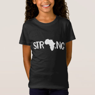 Black History Month Strong Gift Women Men Kids T-Shirt