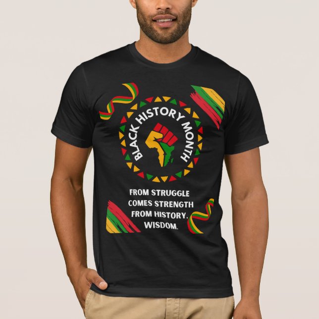 Black History Month T-Shirt (Front)