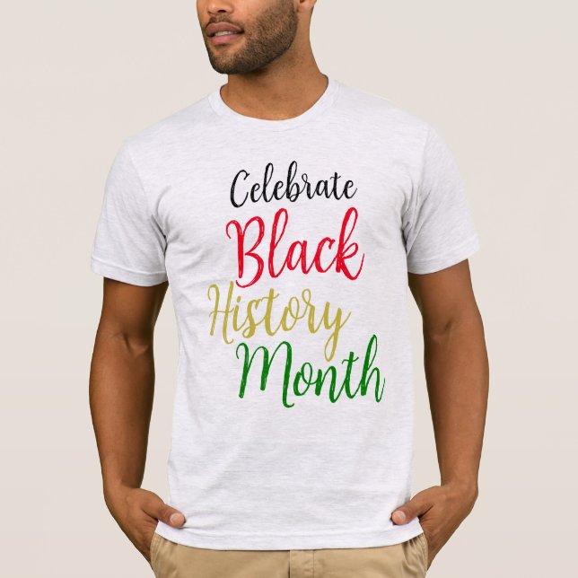 Black History Month T-Shirt (Front)