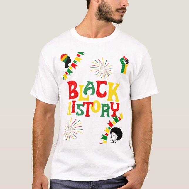 Black history month t-shirt (Front)
