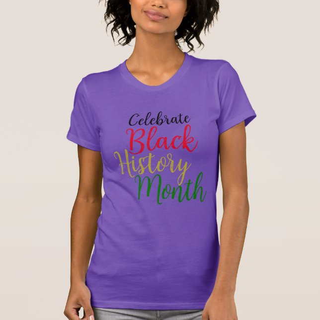 Black History Month T-Shirt (Front)