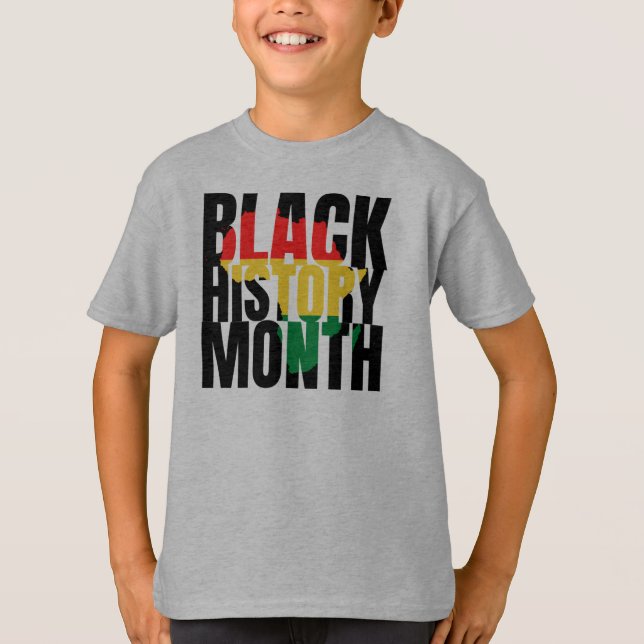Black History Month T-Shirt (Front)