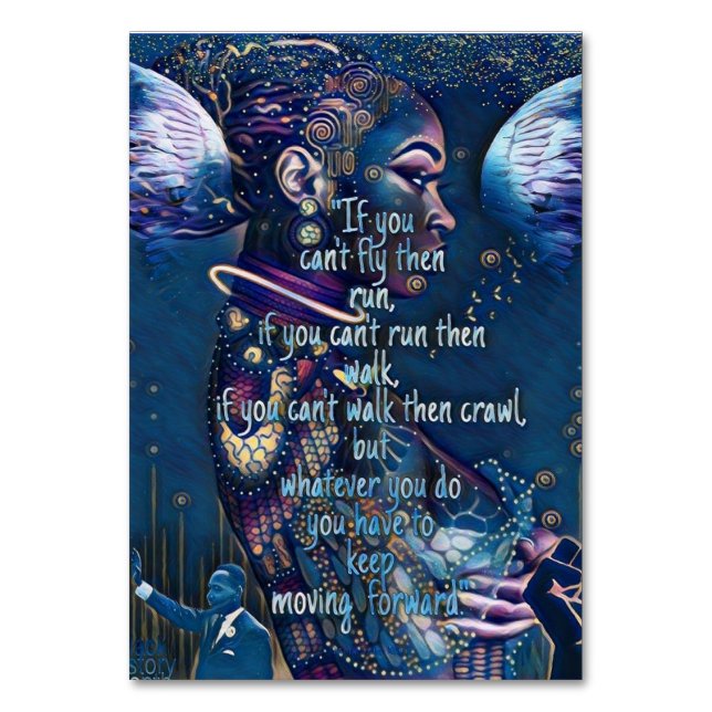 Black History Month Table Number (Front)