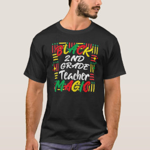 Black History Month Tees Black 2nd Grade Teacher M