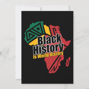 Black History Month Thank You Card