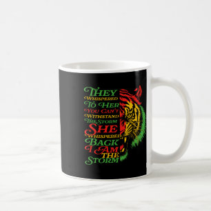Black History Month Tiger African Colourful Afro T Coffee Mug