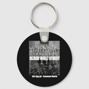 Black History Month - Tusla - Founders Of Black Wa Key Ring