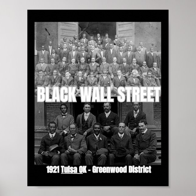 Black History Month - Tusla - Founders Of Black Wa Poster (Front)