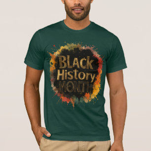 Black History Month-Unity in Colour T-Shirt
