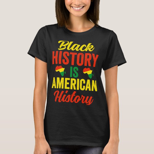 Black History Month women African American Tees Me (Front)