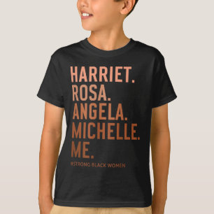 Black history month women leaders excellence rosa T-Shirt