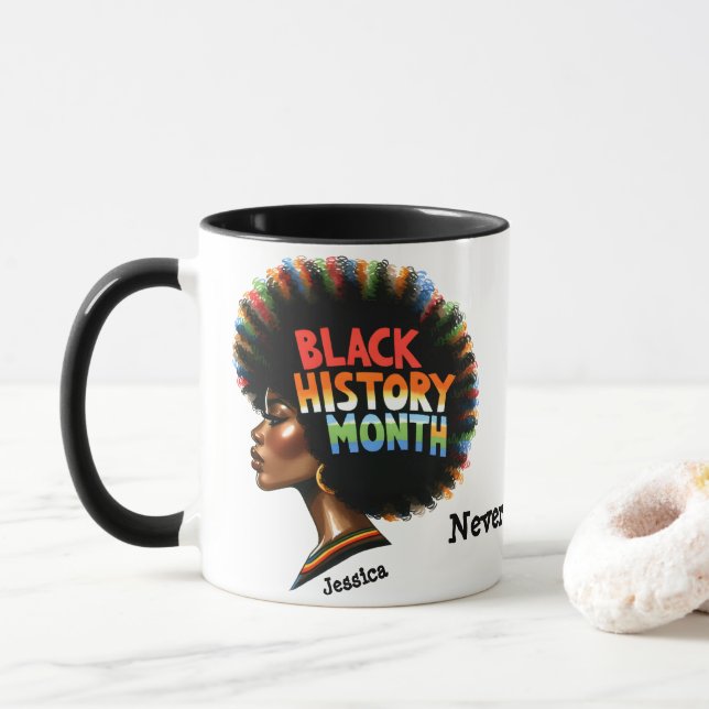  Black History MonthCoffee Mug (With Donut)