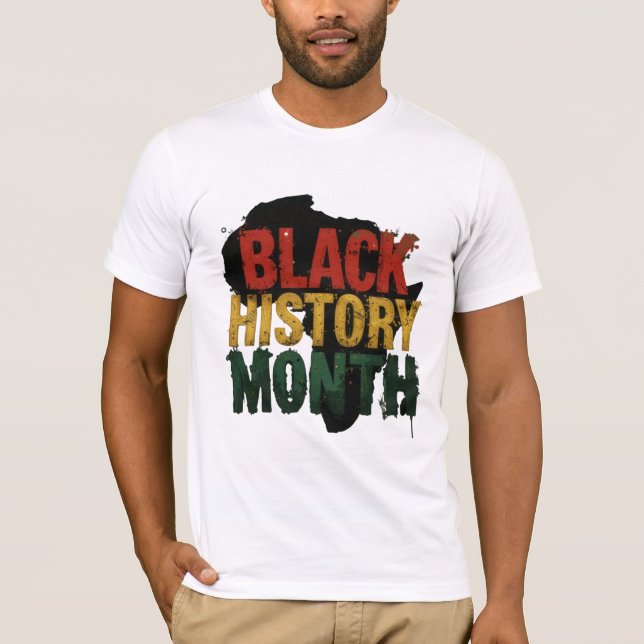 Black History Month'Unity in Colour T-Shirt (Front)