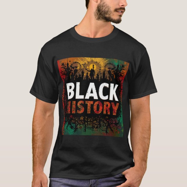 Black History Month'Unity in Colour T-Shirt (Front)