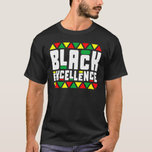 Black History Pyjamas Afro Black Excellence Black T-Shirt