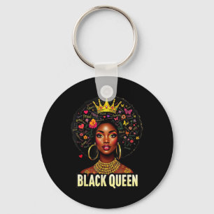 Black History Queen Black History Month African Wo Key Ring