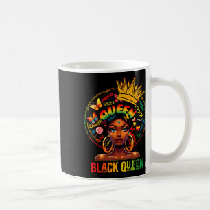 Black History Queen Black History Month Women Afri Coffee Mug