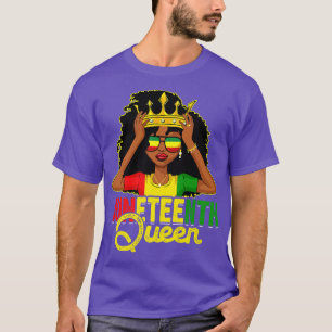 Black History s For WomenEducated Strong Black Que T-Shirt
