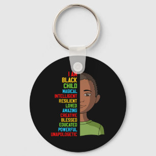 Black History S Kids Im Black Child Month Boy Todd Key Ring