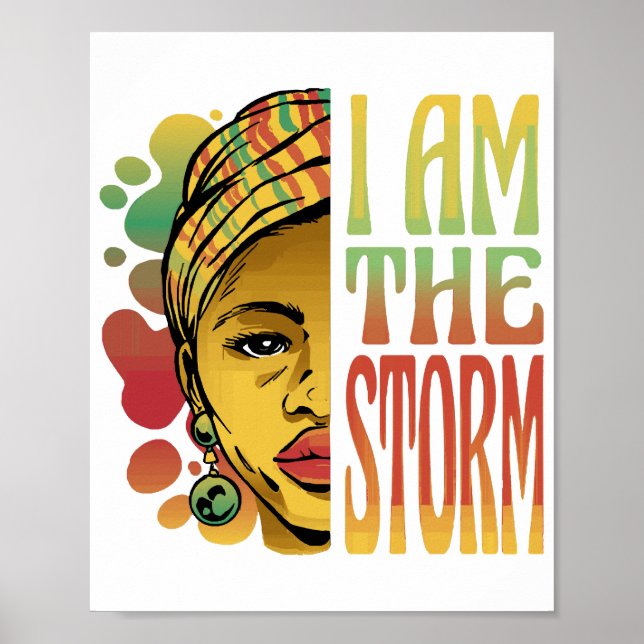Black History Storm  Poster (Front)