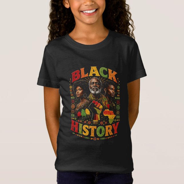 Black History T-Shirt (Front)