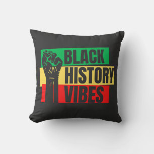 Black History Vibes Melanin Men Women Kid Boy Girl Cushion