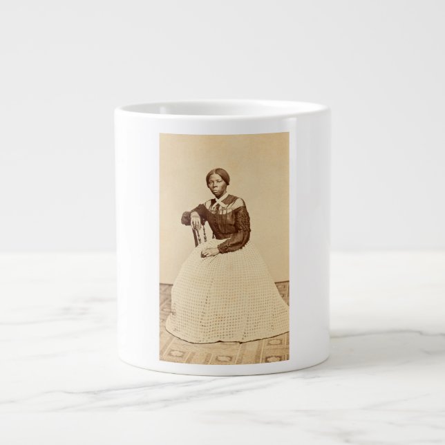 Black History: Young Harriet Tubman, Civil Rights Large Coffee Mug (Front)